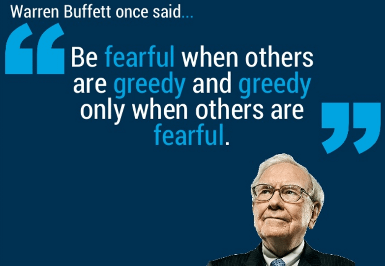 A lesson from Warren Buffett on buying fear Part 3